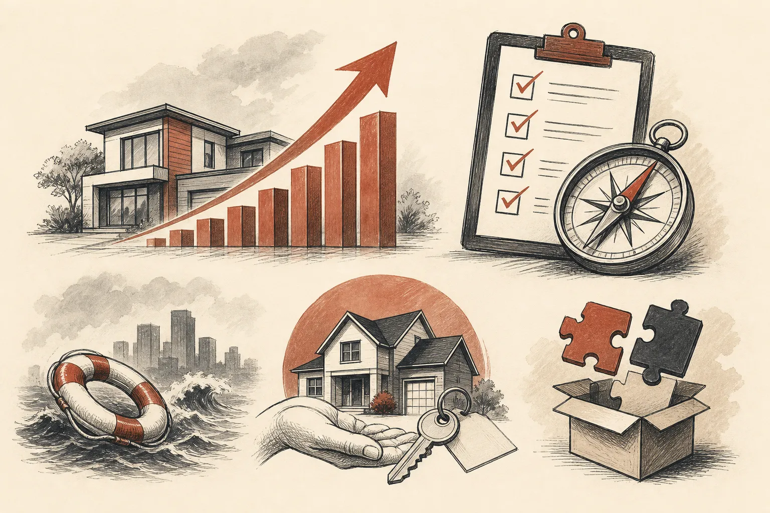 Illustration for the story: Better reports $22.9M in annualized savings as Compass raises agent standards