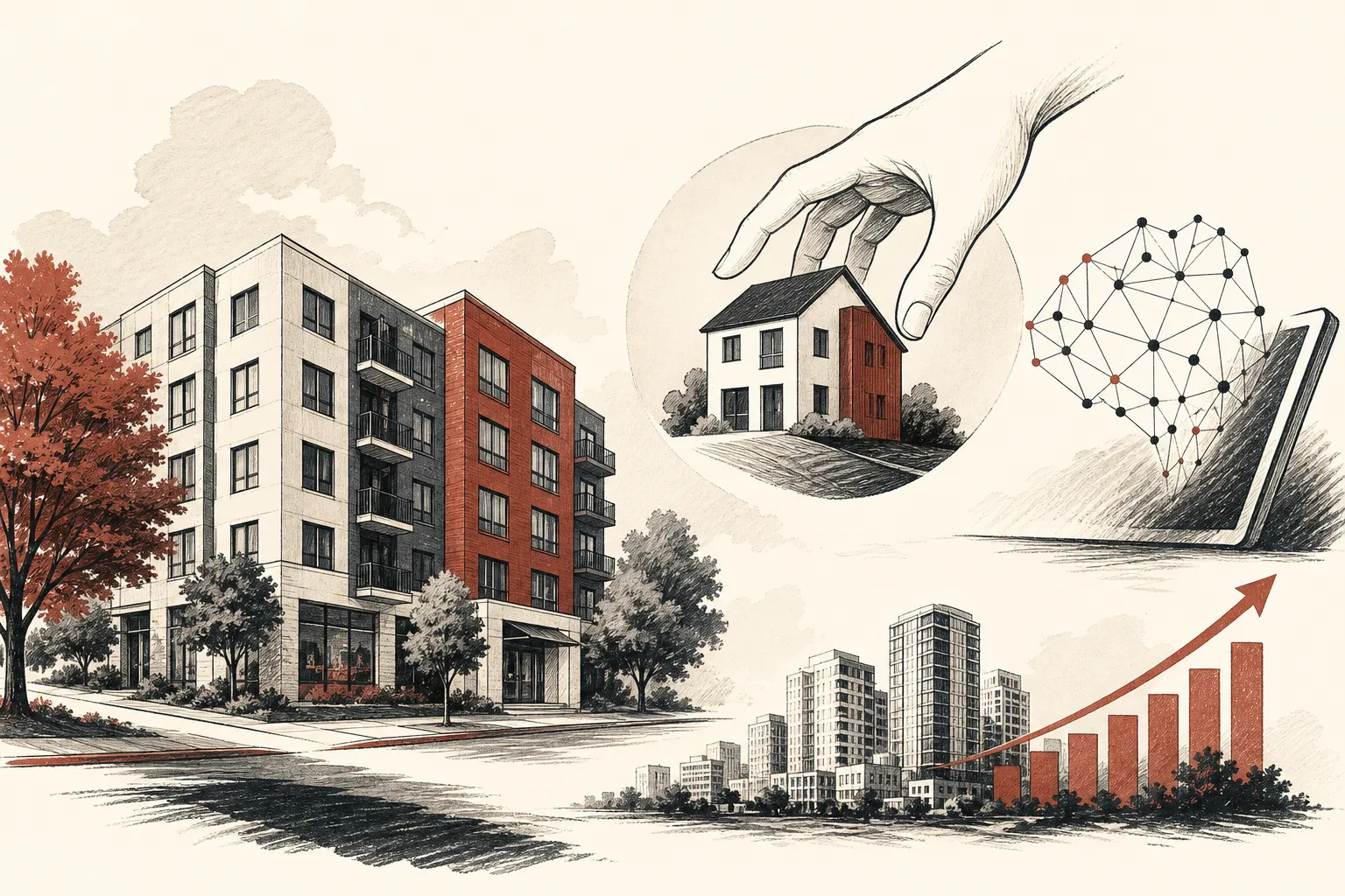 Illustration for the story: Seattle social housing group buys West Seattle building for $68 million